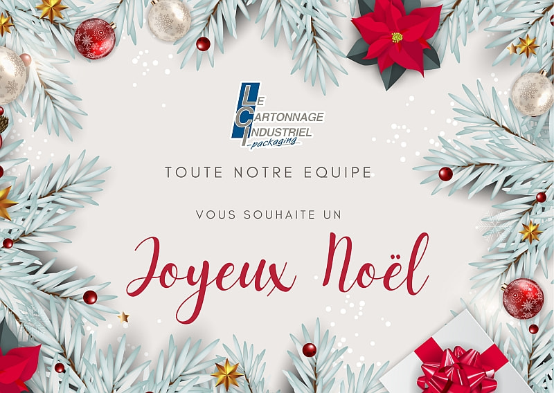 Carte de voeux Noël LCI-Packaging