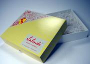 boite Lalonde fond couvercle avec impression offset confiseur artisan