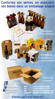 LCI-Packaging brasseur bière brasserie emballage carton pack coffret caisse