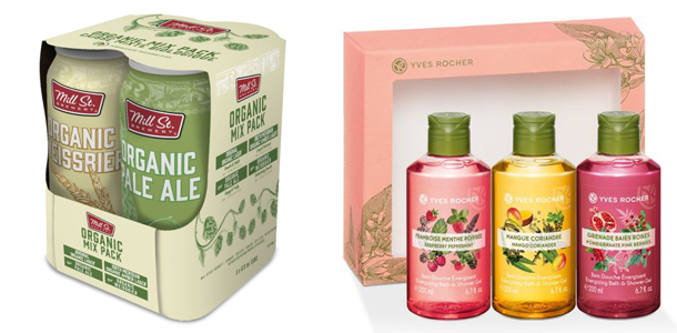 packaging cosmétique et boisson