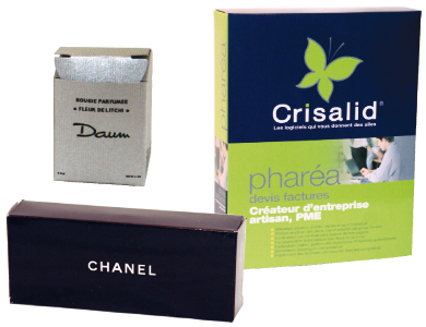 packaging communication marque Chanel Daum
