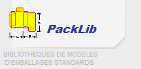 Treedim PLMPack éco-conception des systèmes d'emballage PackLib bibliothèque de modèle d'emballage standard