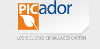 Treedim Picador CAO emballage et PLV logiciel CFAO pour l'emballage créatif